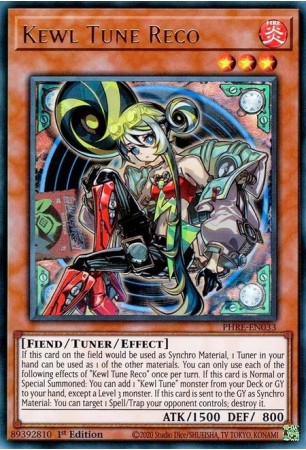 Kewl Tune Reco - PHRE-EN033 - Ultra Rare