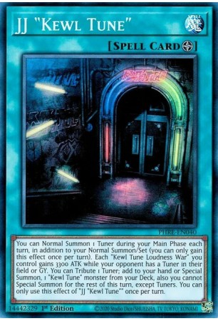 JJ "Kewl Tune" - PHRE-EN040 - Super Rare