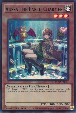 Aussa the Earth Charmer - CH02-EN004 - Ultra Rare