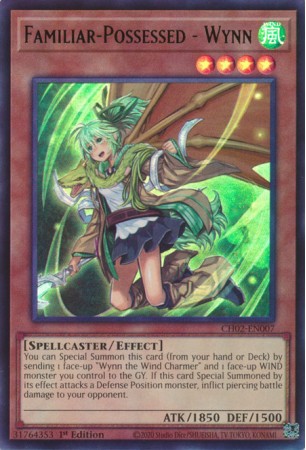 Familiar-Possessed - Wynn (alt. art) - CH02-EN007 - Ultra Rare