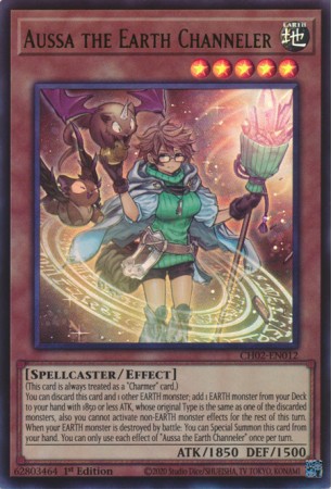 Aussa the Earth Channeler - CH02-EN012 - Ultra Rare