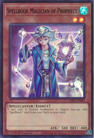 Spellbook Magician of Prophecy - CH02-EN027 - Ultra Rare