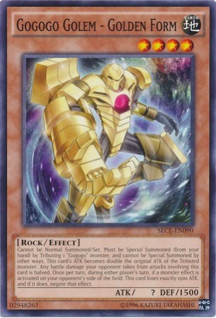 Gogogo Golem - Golden Form - SECE-EN090 - Common