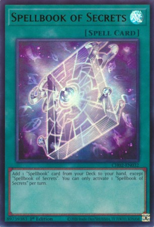 Spellbook of Secrets - CH02-EN032 - Ultra Rare
