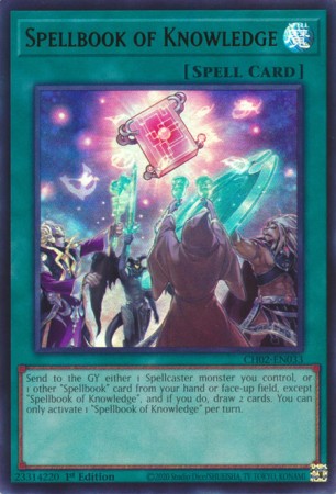 Spellbook of Knowledge - CH02-EN033 - Ultra Rare
