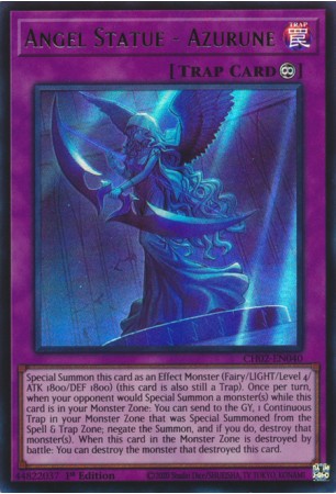 Angel Statue - Azurune - CH02-EN040 - Ultra Rare