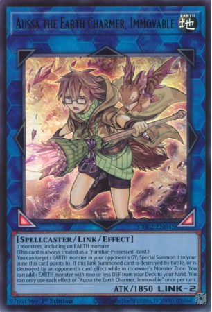 Aussa the Earth Charmer, Immovable - CH02-EN045 - Ultra Rare