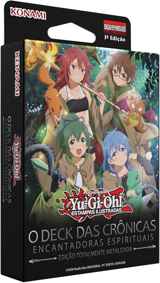 Yu-Gi-Oh! Deck Das Crnicas: Encantadoras Espirituais (Edio Totalmente  Metalizada) - Duelshop