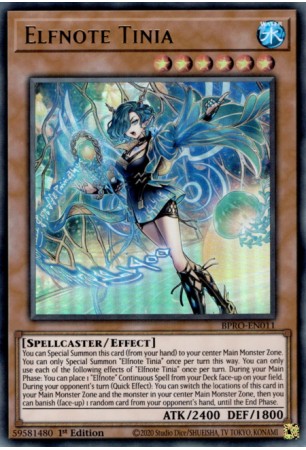 Elfnote Tinia - BPRO-EN011 - Ultra Rare