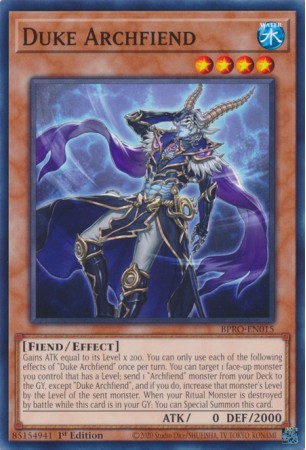 Duke Archfiend - BPRO-EN015 - Common