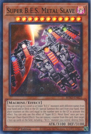 Super B.E.S. Metal Slave - BPRO-EN022 - Super Rare
