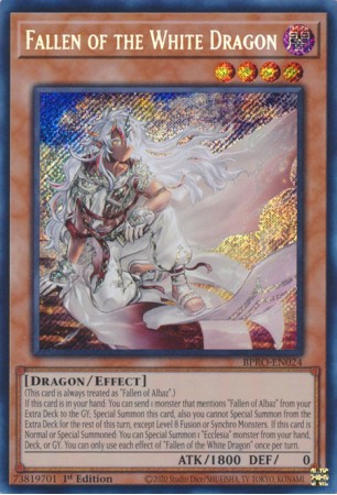 Fallen of the White Dragon - BPRO-EN024 - Secret Rare