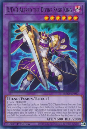 D/D/D Alfred the Divine Sage King - BPRO-EN033 - Common