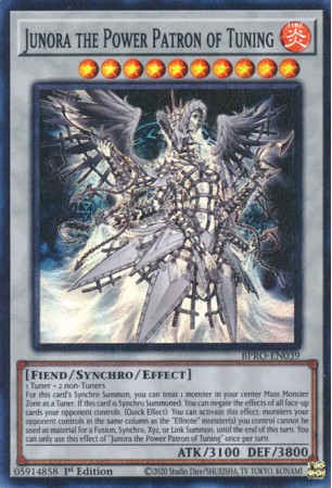 Junora the Power Patron of Tuning - BPRO-EN039 - Super Rare