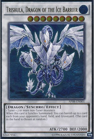 Trishula, Dragon of the Ice Barrier - AP08-EN001 - Ultimate Rare