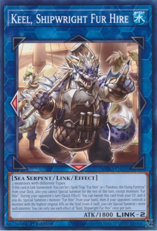 Keel, Shipwright Fur Hire - BPRO-EN050 - Common