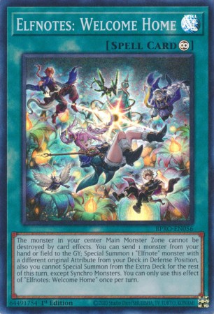 Elfnotes: Welcome Home - BPRO-EN056 - Super Rare