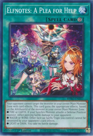 Elfnotes: A Plea for Help - BPRO-EN057 - Common