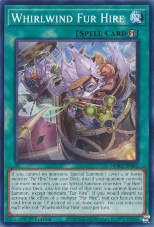 Whirlwind Fur Hire - BPRO-EN062 - Common