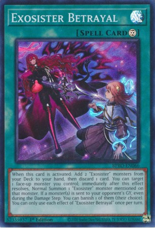 Exosister Betrayal - BPRO-EN066 - Super Rare