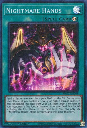 Nightmare Hands - BPRO-EN068 - Super Rare