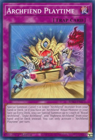 Archfiend Playtime - BPRO-EN073 - Common