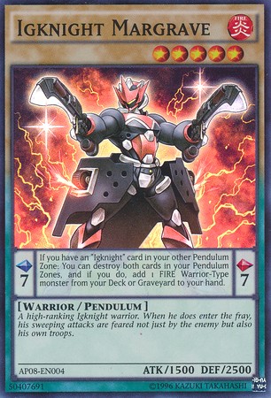 Igknight Margrave - AP08-EN004 - Super Rare