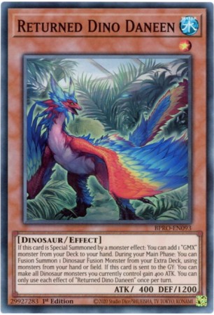 Returned Dino Daneen - BPRO-EN093 - Super Rare