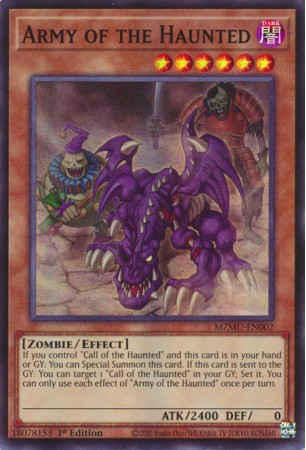 Army of the Haunted - MZMU-EN002 - Super Rare