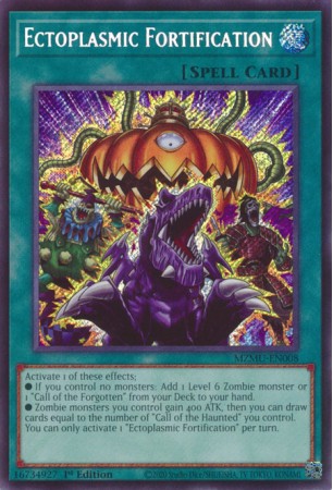 Ectoplasmic Fortification - MZMU-EN008 - Secret Rare