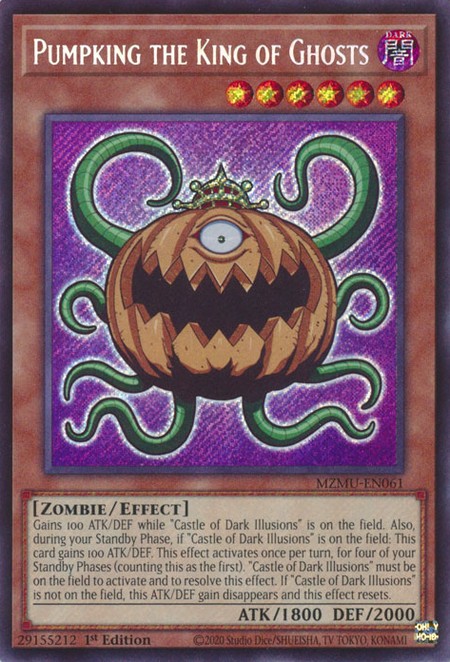 Ghosts of Pendragon foil 1枚 Pumpking the King of Ghosts (alt. art) - MZMU-EN061 - Secret Rare