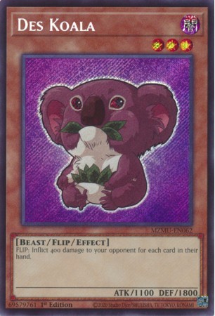 Des Koala (alt. art) - MZMU-EN062 - Secret Rare
