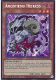 Archfiend Heiress (alt. art) - MZMU-EN066 - Secret Rare
