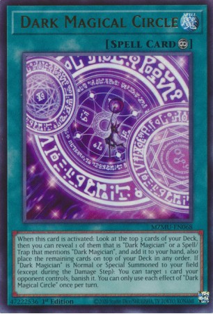 Dark Magical Circle (alt. art) - MZMU-EN068 - Ultra Rare