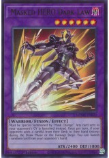 Masked HERO Dark Law (alt. art) - MZMU-EN070 - Ultra Rare