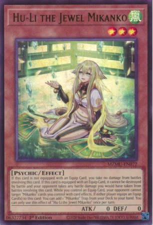 Hu-Li the Jewel Mikanko (alt. art) - MZMU-EN072 - Ultra Rare
