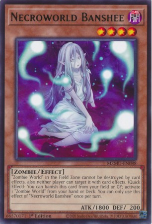 Necroworld Banshee - MZMU-EN088 - Rare