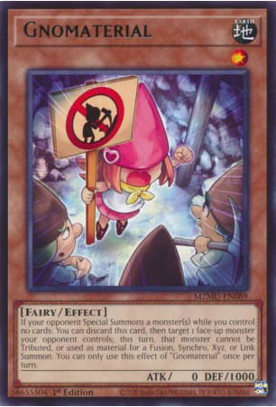 Gnomaterial - MZMU-EN089 - Rare