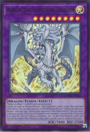 Albion the Sanctifire Dragon - MZMU-EN101 - Ultra Rare