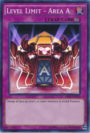 Level Limit - Area A - AP07-EN013 - Super Rare