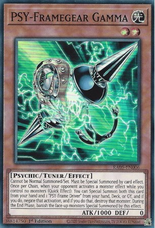 PSY-Framegear Gamma - RA05-EN006 - Secret Rare