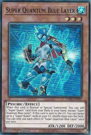 Super Quantum Blue Layer - RA05-EN009 - Secret Rare