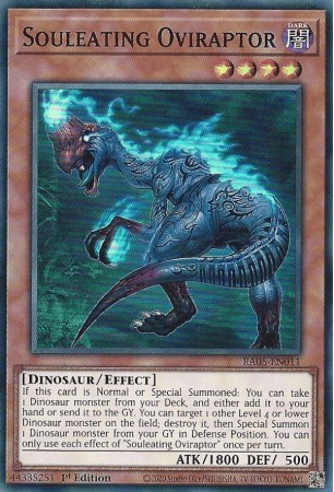 Souleating Oviraptor - RA05-EN011 - Super Rare