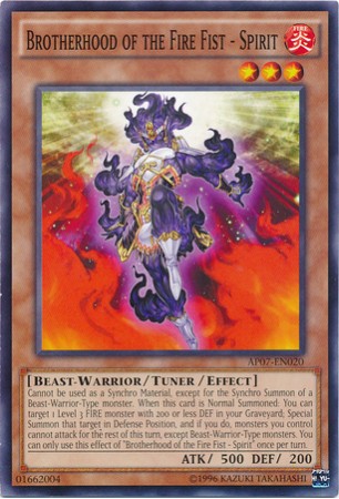 Brotherhood of the Fire Fist - Spirit - AP07-EN020 - Common