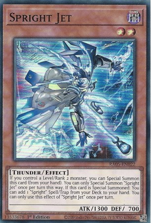 Spright Jet - RA05-EN022 - Secret Rare