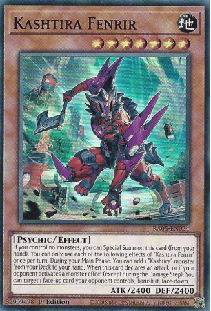 Kashtira Fenrir - RA05-EN024 - Secret Rare