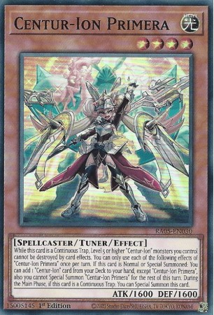 Centur-Ion Primera - RA05-EN030 - Secret Rare