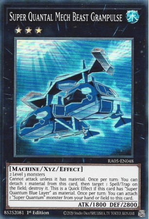 Super Quantal Mech Beast Grampulse - RA05-EN048 - Super Rare