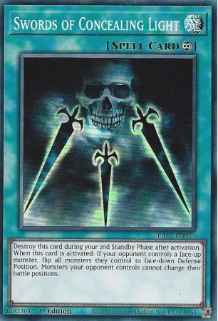 Swords of Concealing Light - RA05-EN059 - Super Rare