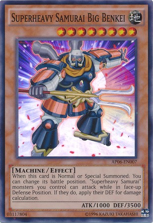 Superheavy Samurai Big Benkei - AP06-EN007 - Super Rare - Duelshop